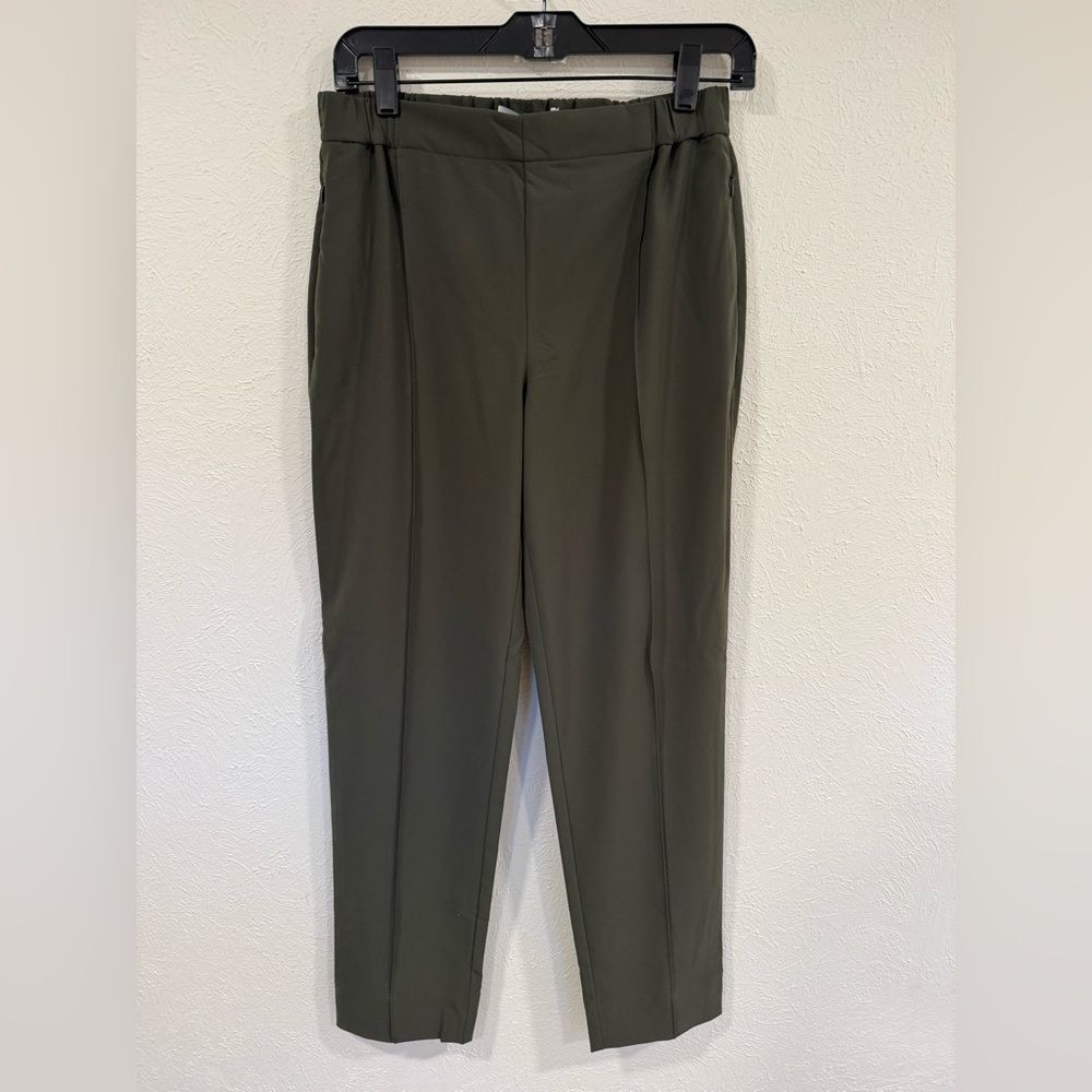 MM. Lafleur Colby Travel Pant 3.0 Origamitech Olive Green Sz 0 NWT - Picture 7 of 10